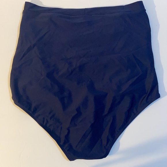 Cocoship Navy blue bathing suit bikini bottoms size 2 XL - Picture 6 of 15